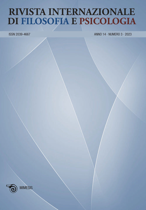 Rivista internazionale di filosofia e psicologia. Vol. 3