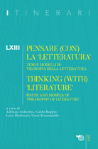 Itinerari. Annuario di ricerche filosofiche. Vol. 63: Thinking (with) literature