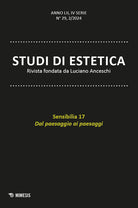 Studi di estetica. Vol. 2: Sensibilia 17. Dal paesaggio ai paesaggi