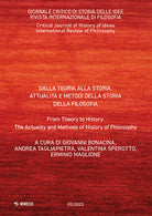 Giornale critico di storia delle idee. Ediz. italiana e inglese. Vol. 2: Dalla teoria alla storia. Attualit e metodi della storia della filosofia
