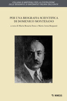 Per una biografia scientifica di Domenico Montesano