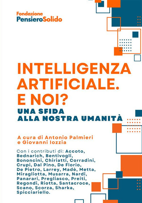Cover of Intelligenza artificiale. E noi? Una sfida alla nostra umanità