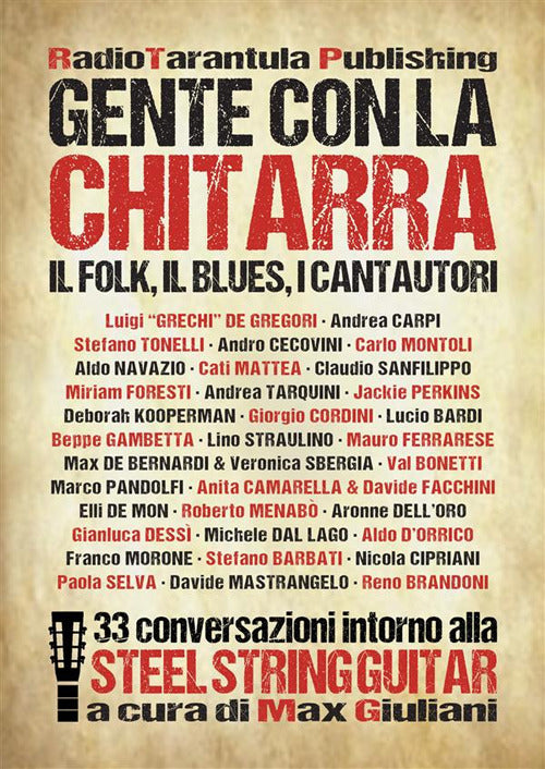 Cover of Gente con la chitarra. Il folk, il blues, i cantautori