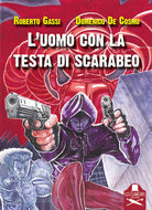 Cover of uomo con la testa di scarabeo