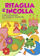 Cover of Ritaglia e incolla verde. Il libro divertente che stimola la creatività
