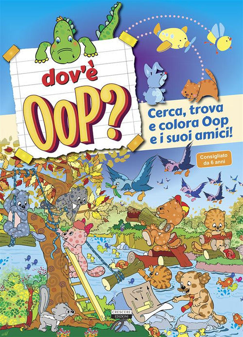 Cover of Dov'è Oop? Cerca, trova e colora Oop e i suoi amici