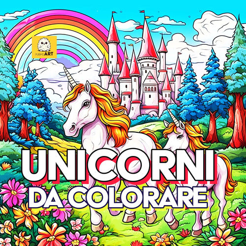Cover of Unicorni da colorare