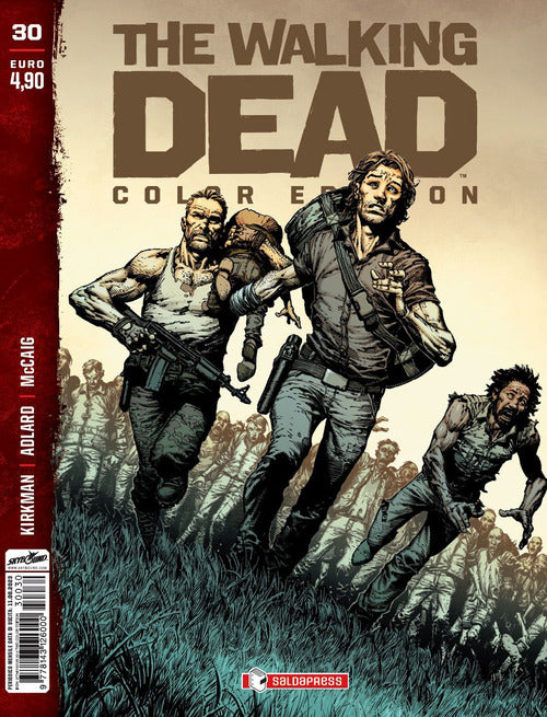 Cover of walking dead. Color edition