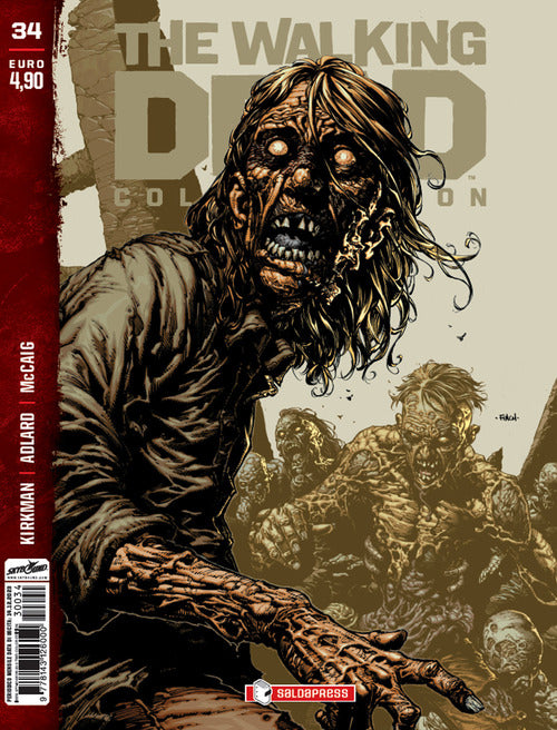 Cover of walking dead. Color edition