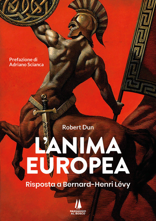 Cover of anima europea. Risposta a Bernard-Henri Lévy