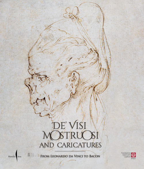 Cover of De' visi mostruosi and caricatures. From Leonardo da Vinci to Bacon