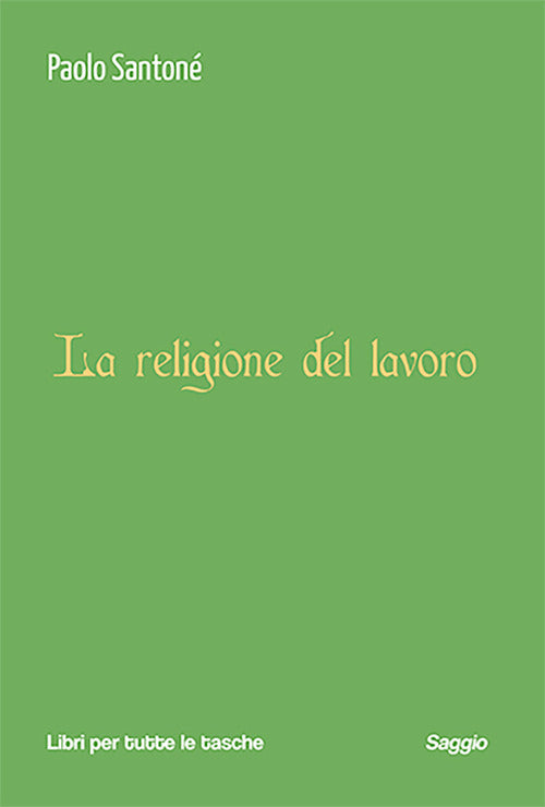 Cover of religione del lavoro