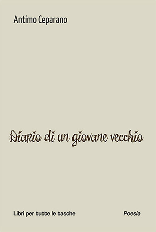 Cover of Diario di un giovane vecchio