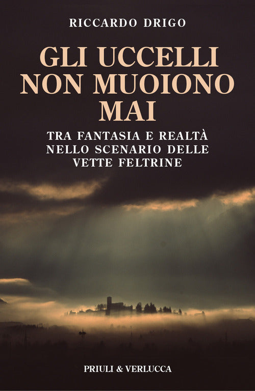 Cover of uccelli non muoiono mai. Tra fantasia e realtà nello scenario delle vette Feltrine