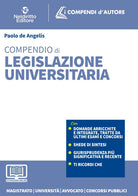 Cover of Compendio di legislazione universitaria 2022