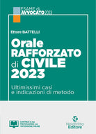 Cover of Orale rafforzato di civile 2023. Ultimissimi casi e indicazioni di metodo