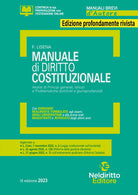 Cover of Manuale di diritto costituzionale