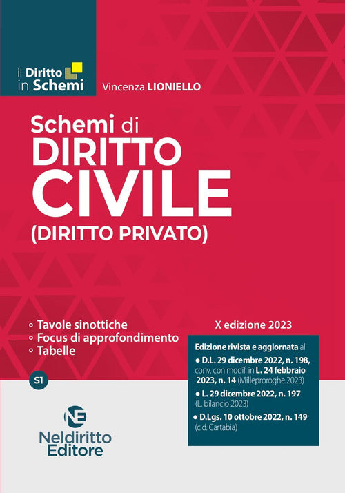 Cover of Schemi di diritto civile (diritto privato)