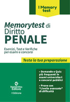 Cover of Memorytest di Diritto Penale