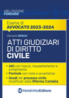 Cover of Atti giudiziari di diritto civile
