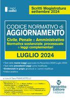 Concorso Magistratura. Codice normativo di aggiornamento