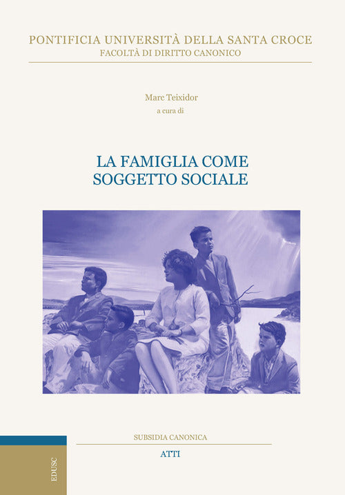 Cover of famiglia come soggetto sociale