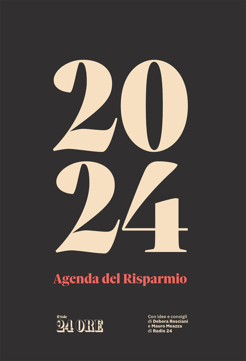 Cover of Agenda del risparmio 2024