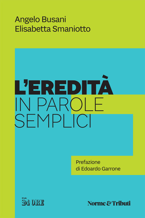 Cover of eredità in parole semplici