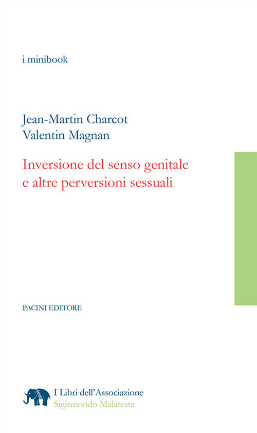 Cover of Inversione del senso genitale e altre perversioni sessuali
