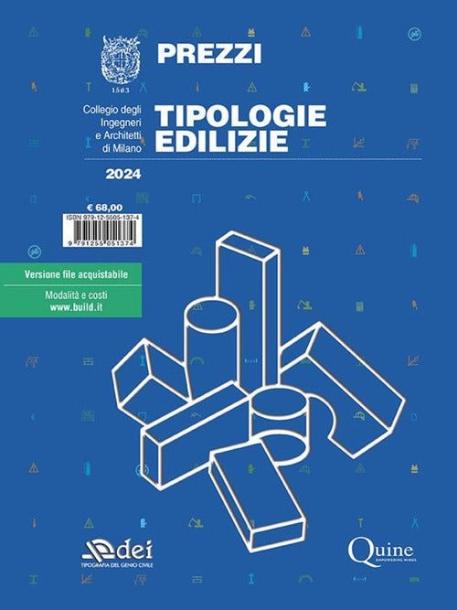 Cover of Prezzi tipologie edilizie 2024
