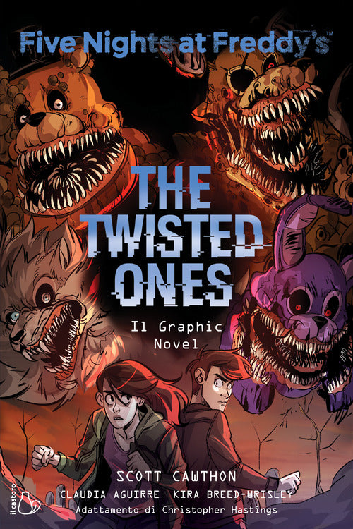 Cover of Five nights at Freddy's. The twisted ones. Il graphic novel