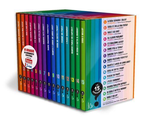 Cover of quindici domande. Cofanetto