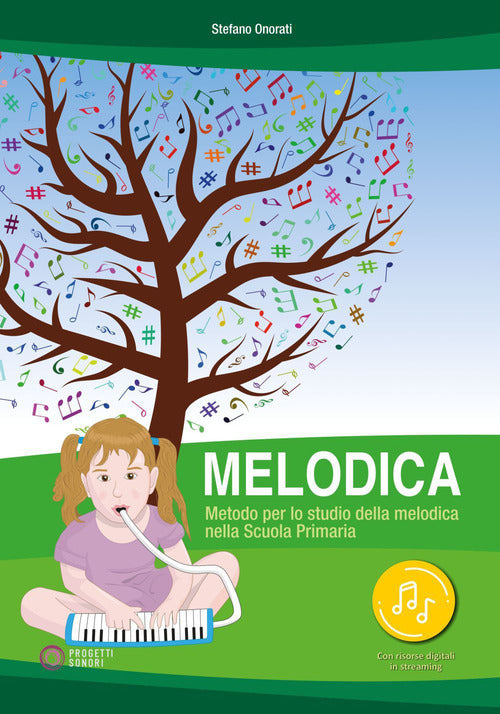 Cover of Melodica. Metodo per lo studio della melodica nella Scuola Primaria