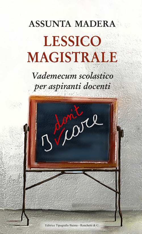 Cover of Lessico magistrale. Vademecum scolastico per aspiranti docenti