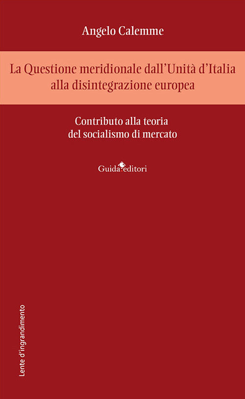 Cover of Questione meridionale dall'Unità d'Italia alla disintegrazione europea. Contributo alla teoria del socialismo di mercato