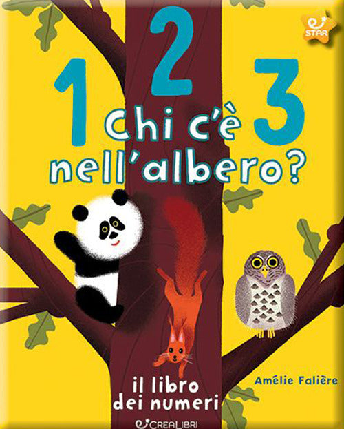 Cover of 123 chi c'è nell'albero? Il libro dei numeri