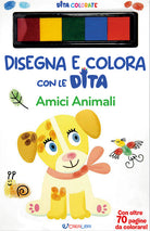 Amici animali. Disegna e colora con le dita