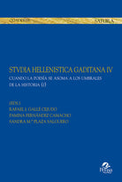 Stvdia hellenistica gaditana. Vol. 4/1: Cuando la poesa se asoma a los umbrales de la historia