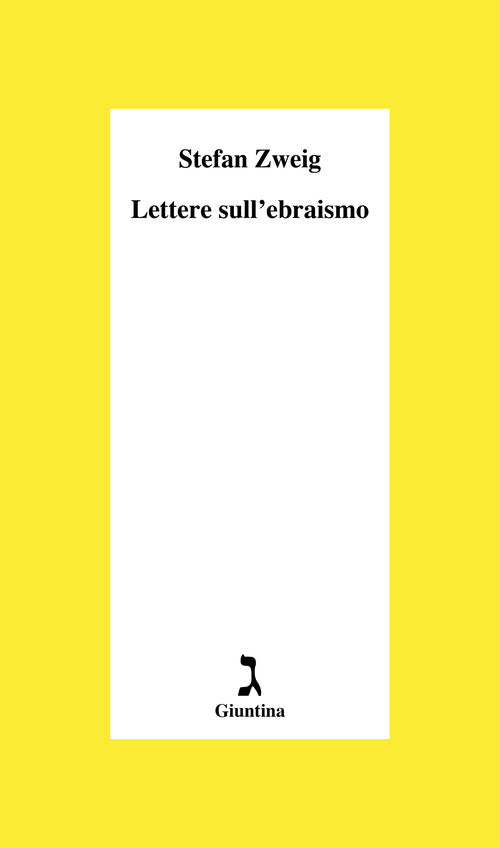 Cover of Lettere sull'ebraismo