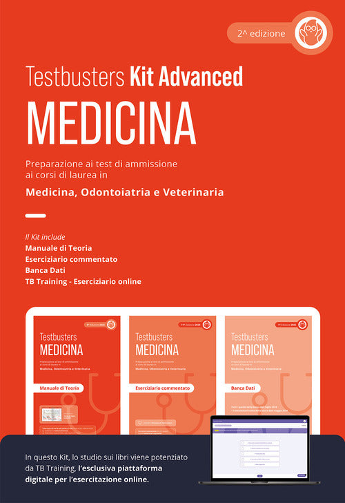 Medicina. Preparazione ai test di ammissione ai corsi di laura in Medicina, Odontoiatria e Veterinaria. Kit advanced