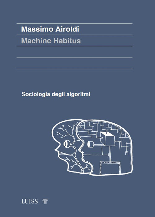 Cover of Machine habitus. Sociologia degli algoritmi