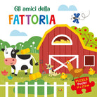 Gli amici della fattoria. Puzzle poster