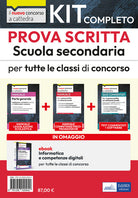 Cover of Kit completo prova scritta scuola secondaria. Teoria e test per la prova scritta