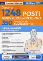 Concorso RIPAM: 350 Funzionari amministrativi Ministero dell'interno