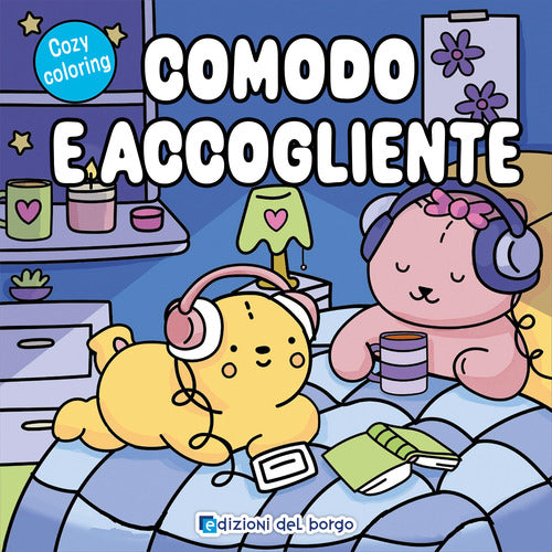 Comodo e accogliente. Cozy coloring