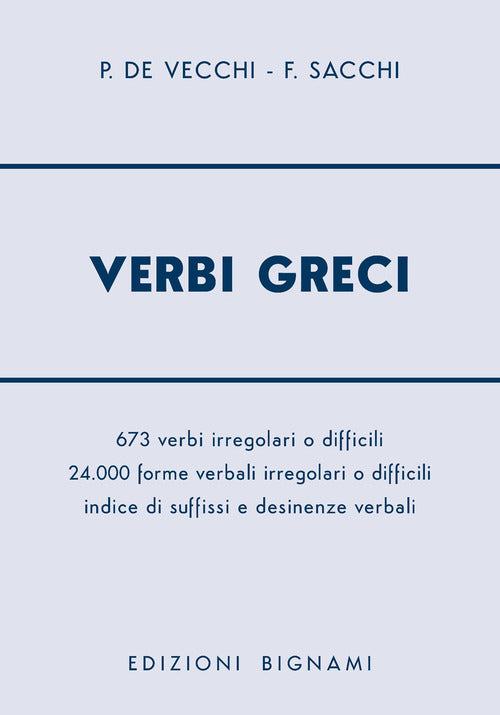 Verbi greci