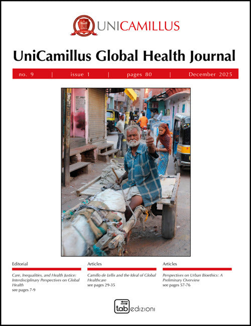 UGHJ. UniCamillus Global Health Journal. Vol. 9