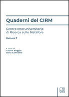 Quaderni del CIRM. Centro Interuniversitario di Ricerca sulle Metafore. Vol. 7