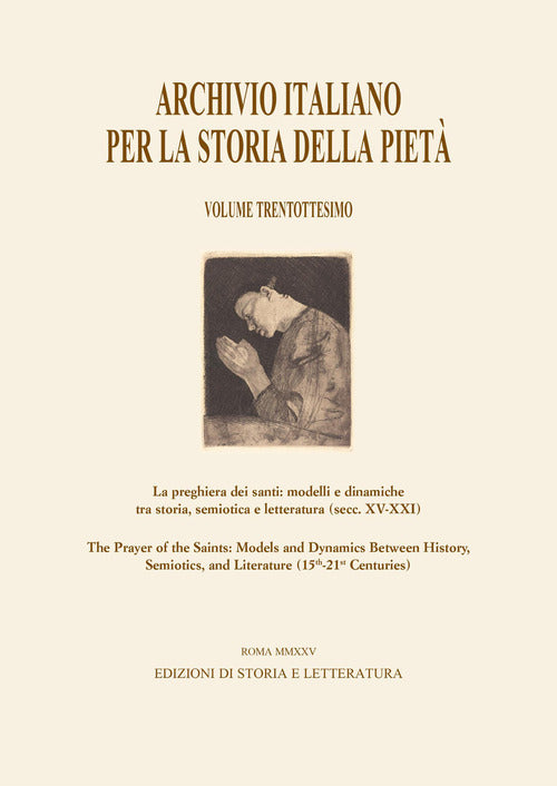 Archivio italiano per la storia della pietà. Vol. 38