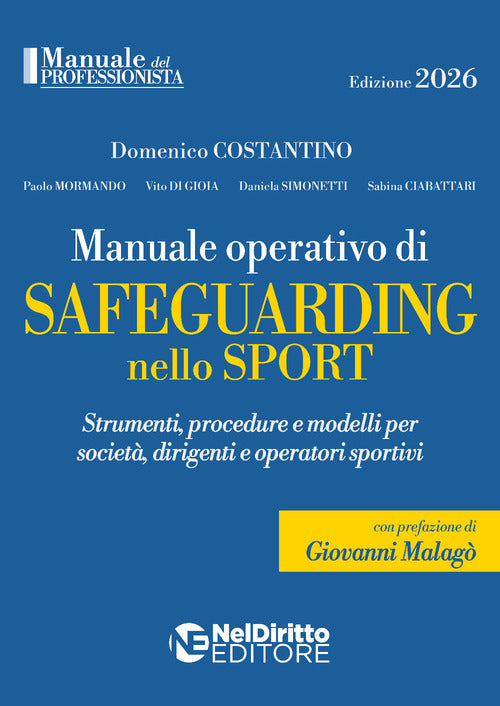Manuale operativo di Safeguarding nello Sport